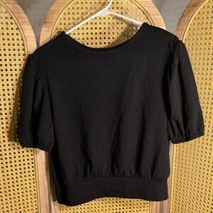 Elegant Black Women's Top